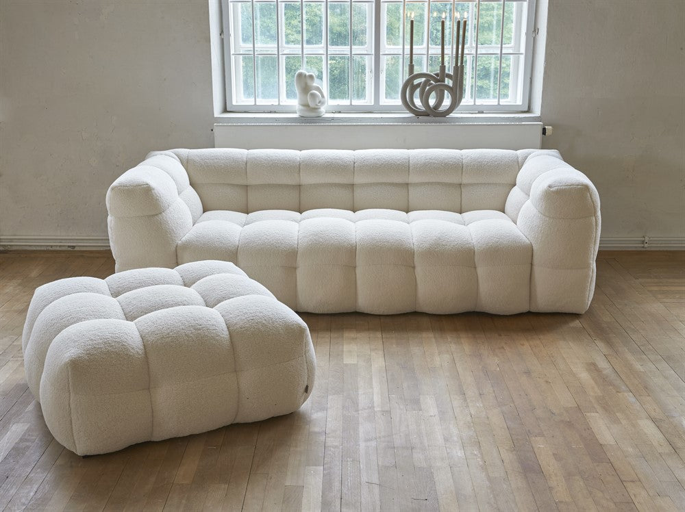Soffa 3-Sits Kendall Creme