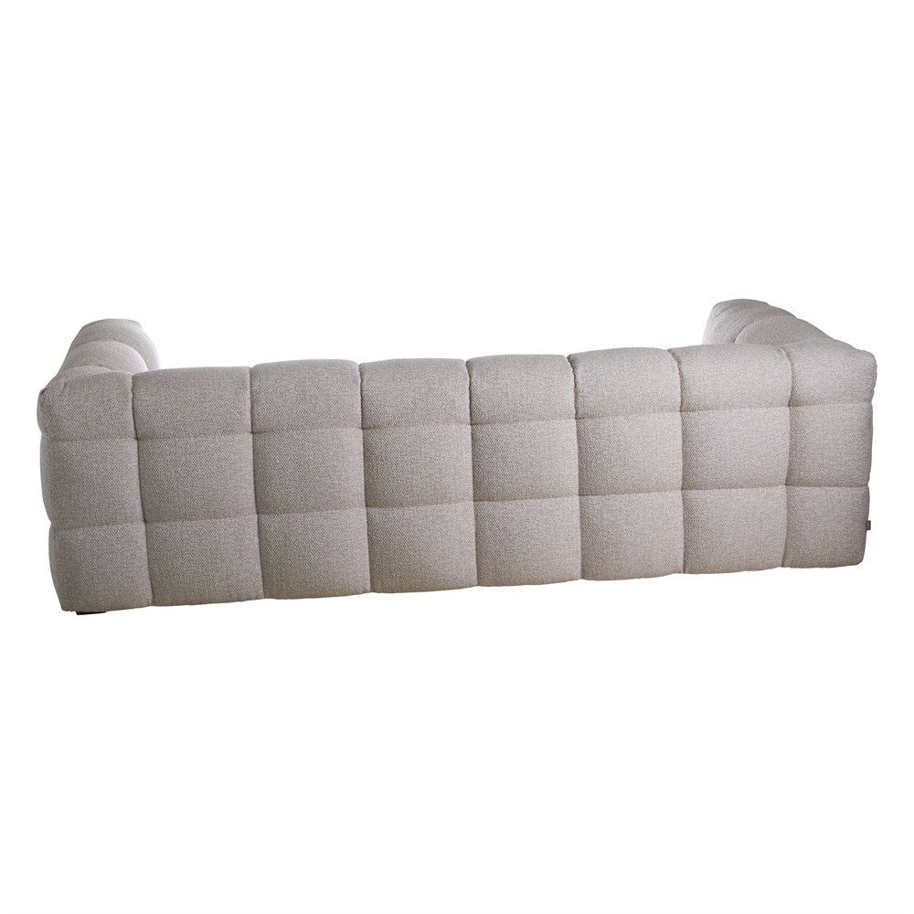 Soffa 3-Sits Kendall Beige bouclé