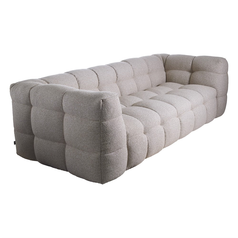Soffa 3-Sits Kendall Beige bouclé