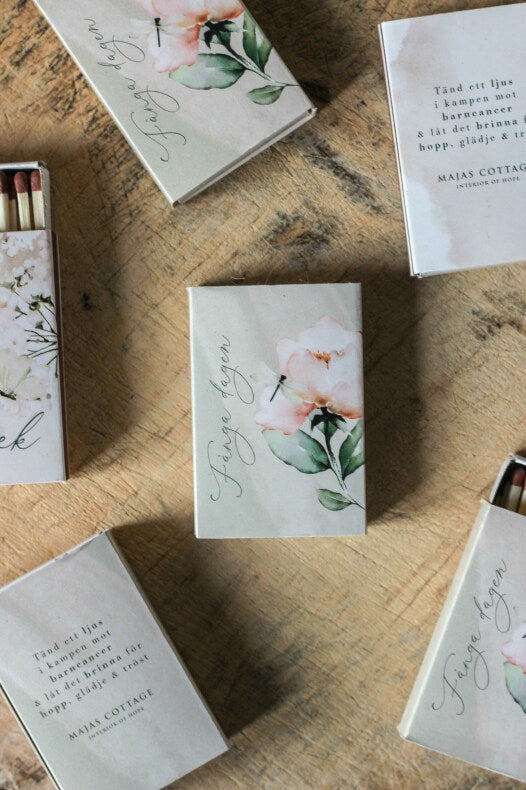 Majas Tändsticksask Fånga Stunden 5,3x3,6x1,5 cm - Majas Cottage