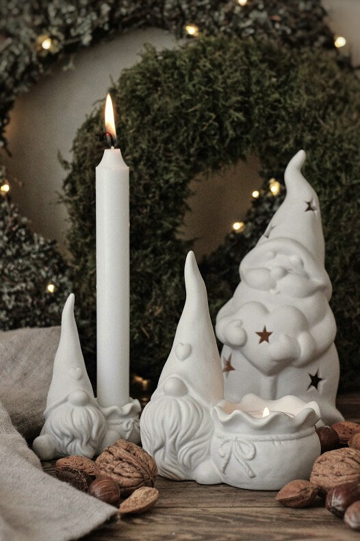 Majas Ljuslykta Mr Santa With Bag of Candlestick