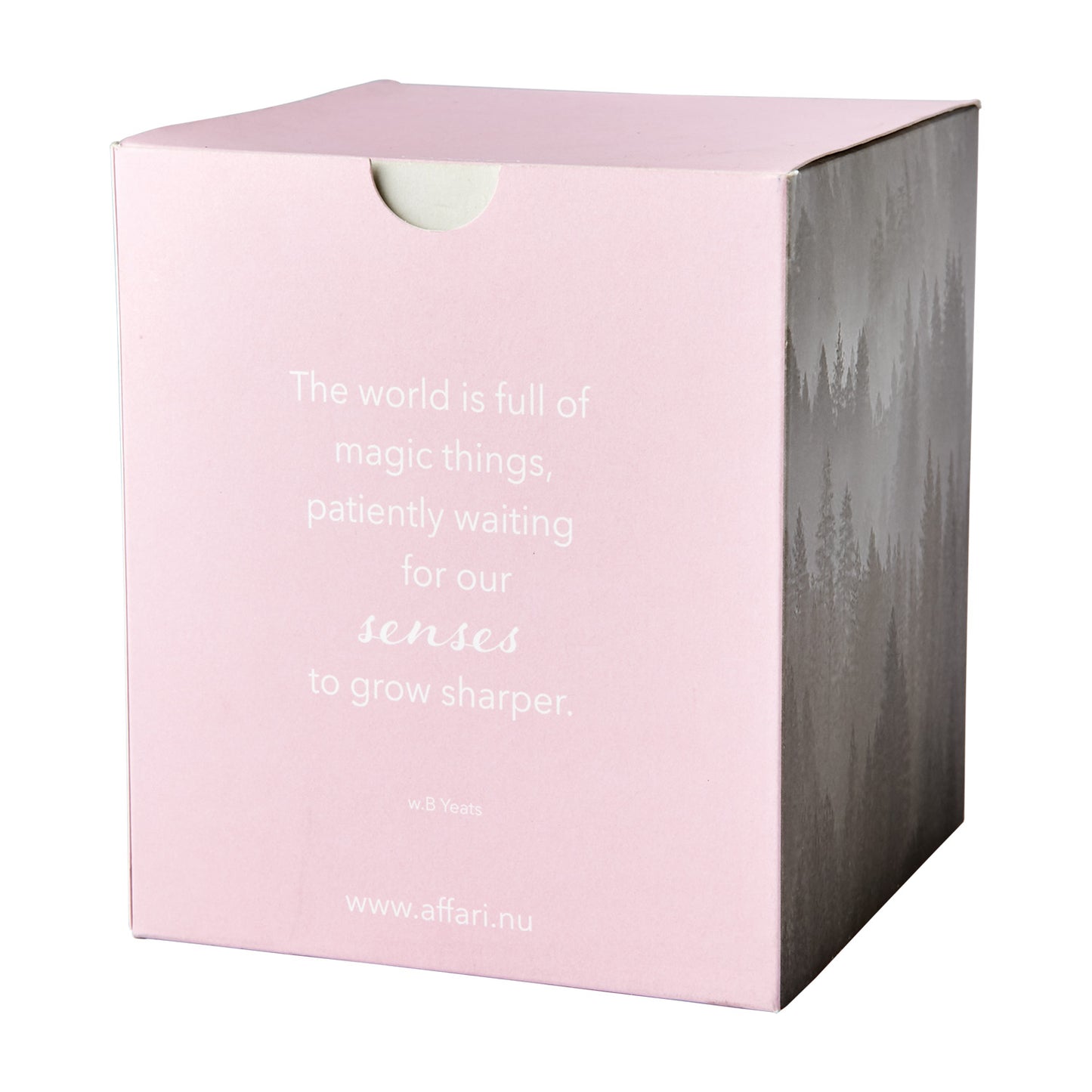 SENSE Doftljus Vanilla, Ljusrosa