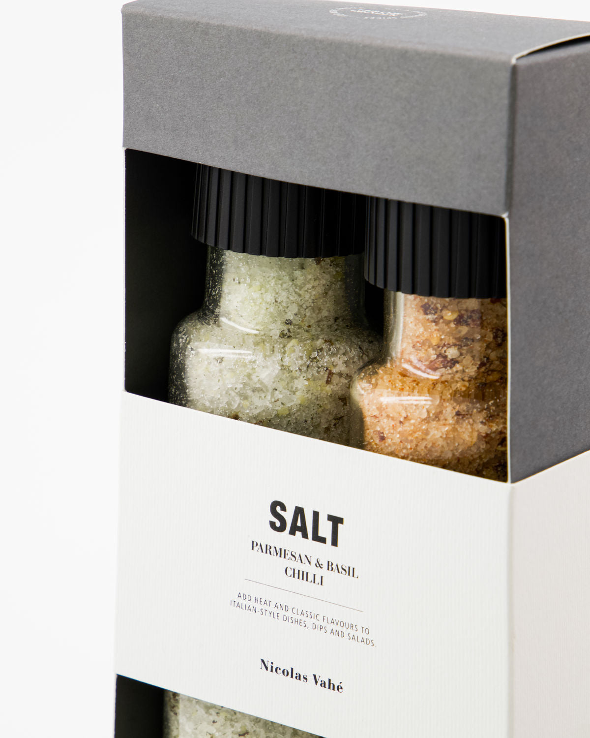 Presentask, Gift Box,  Nicolas Vahe, Parmesan & Basil Salt & Chilli