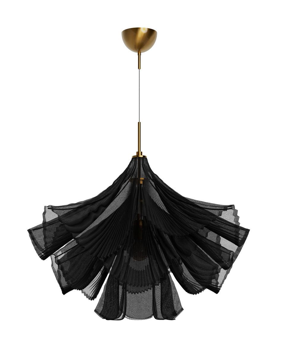 Juliette Taklampa 75 Cm Dia Svart - By Rydén