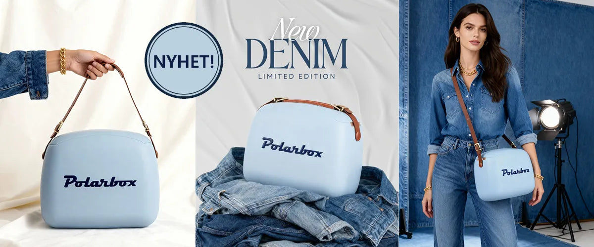 Polarbox Kylväska 6 L POP Blå Denim