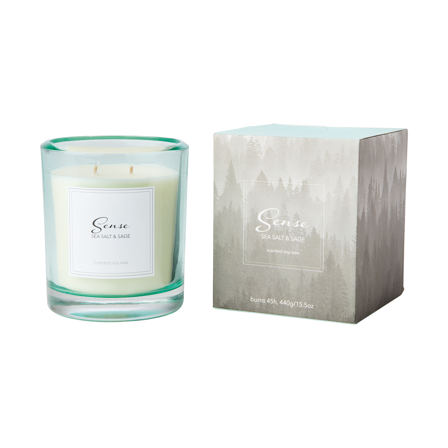 SENSE Doftljus Sea salt & sage